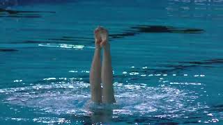 Artistic Swimming Solo Free 2024-Finnland