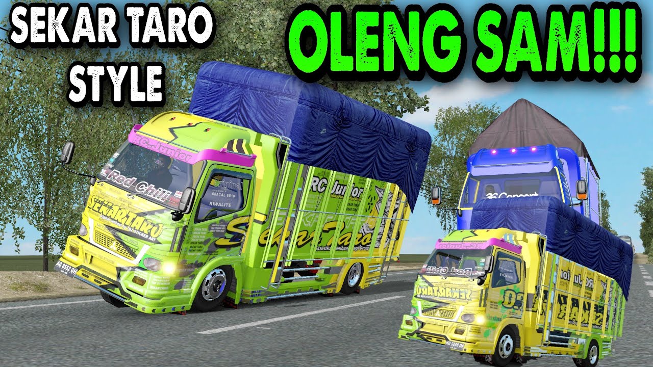 30 Trend Terbaru Cara Menggambar Truk Oleng Sekar Taro  