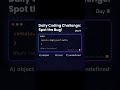JavaScript Output Puzzle  | Daily Coding Challenge — Day 9 #Shorts #JavaScript#OutputPuzzle#BugHunt