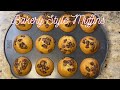 Bakery Style Chocolate chip Muffins