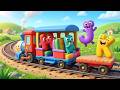 El Divertido Tren del ABC Viaja y Rescata Letras 🚂 Canciones Infantiles y Rimas para Niños y Bebés