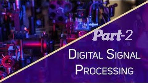 #DIGITALSIGNALPROCESSING #PART2 /B.TECH ECE/EEE