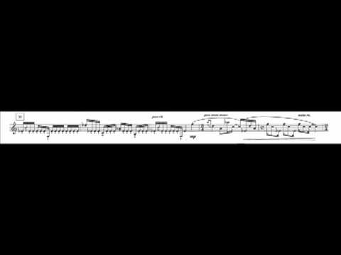 ADAM TORKELSON - Sonata for Bass Clarinet
