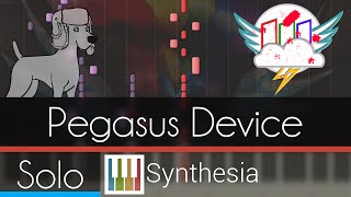 Pegasus Device - Slyphstorm - |SOLO PIANO TUTORIAL| -- Synthesia HD chords