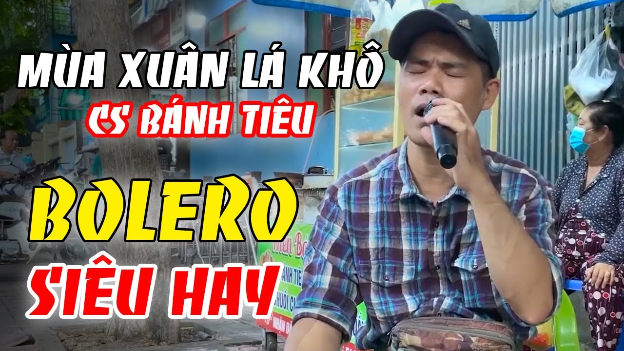 Nghe Giọng Hát Ca Sĩ Bánh Tiêu Mà Rung Động Lòng Người | Liên khúc Đường Phố Mùa Xuân Lá Khô