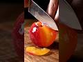 peach cutting 🍑 | fruit cutting vedio #fruit #fruitcutting #cuttingskills #satisfying #shorts #fyp