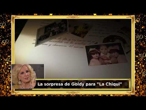 La carta de Goldy, hermana gemela de Mirtha, que la emocionó hasta las lágrimas