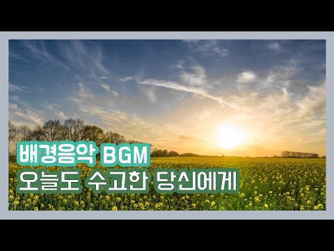 잔잔한 브금 sleep peaceful music [RiRie's Symphony 오늘도 수고한 당신에게]