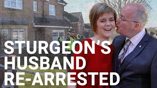 Nicola Sturgeon's husband re-arrested in police probe into SNP finances