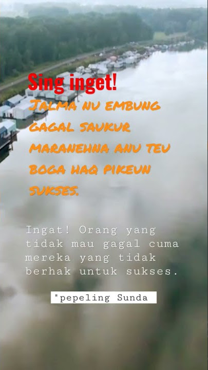 pepeling Sunda, pepeling diri, quote bahasa Sunda