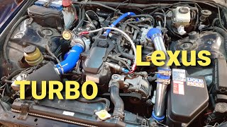Lexus IS200 TURBO  Установка Турбины