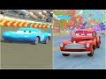 Cars 1 the king vs cars 3 smokey  piston cup legends