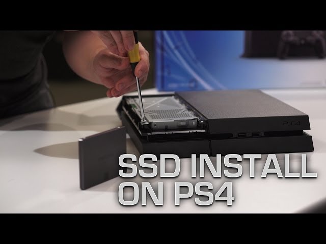 Modstander let elektronisk How to Install a Hard Drive in a PlayStation 4 - YouTube