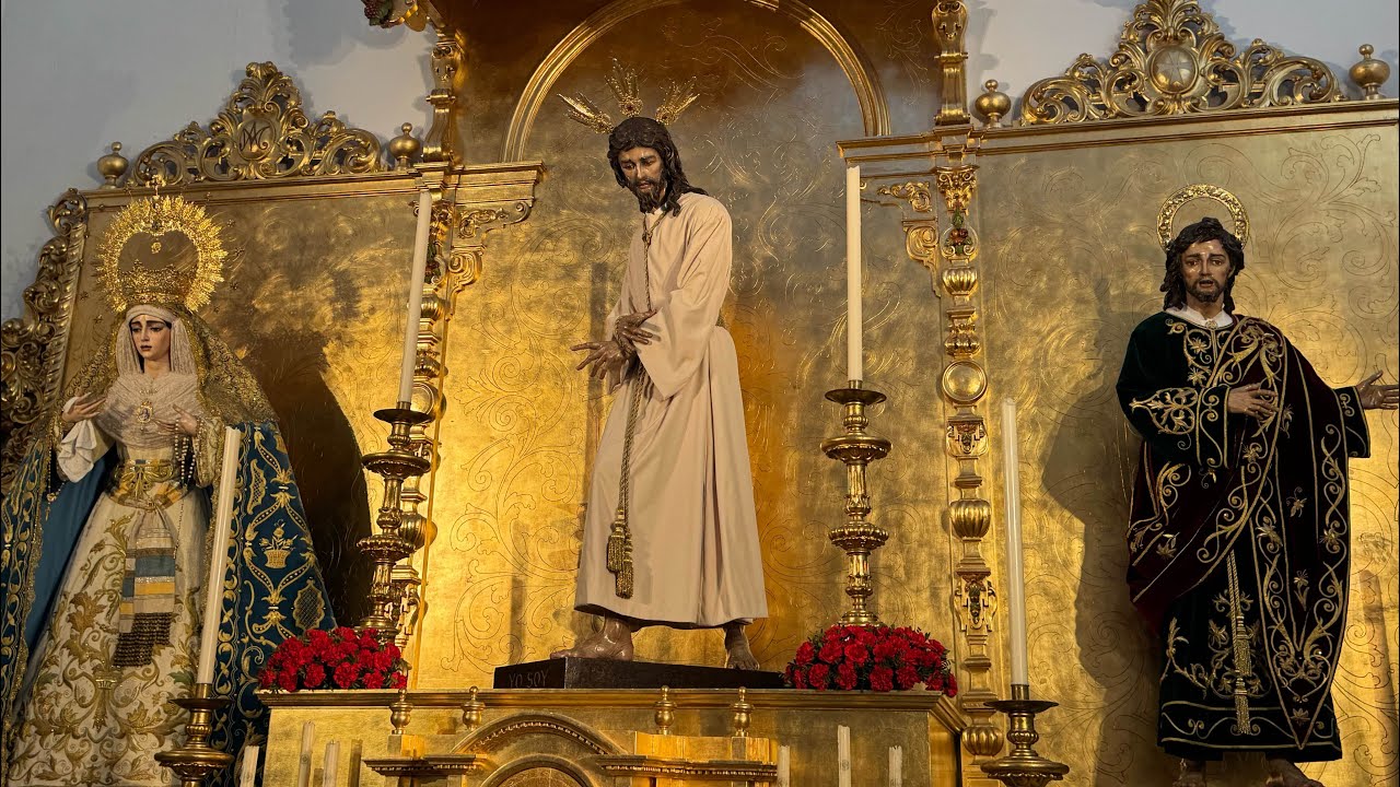 ♥️👏VISiTO UNA JOYA de TRIANA SEMANA SANTA de SEVILLA SAN GONZALO #semanasanta #semanasantasevilla 