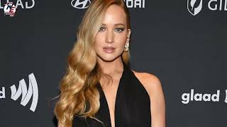 Jennifer Lawrence Dazzles in Plunging Black Gown at the 2024 GLAAD Media Awards