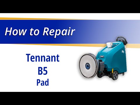 How to Replace the Pad on the Tennant B5 