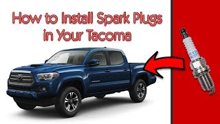 How to Replace Spark Plugs in Your Toyota Tacoma [4K] by Militarized Citizen 53,078 views 8 years ago 22 minutes