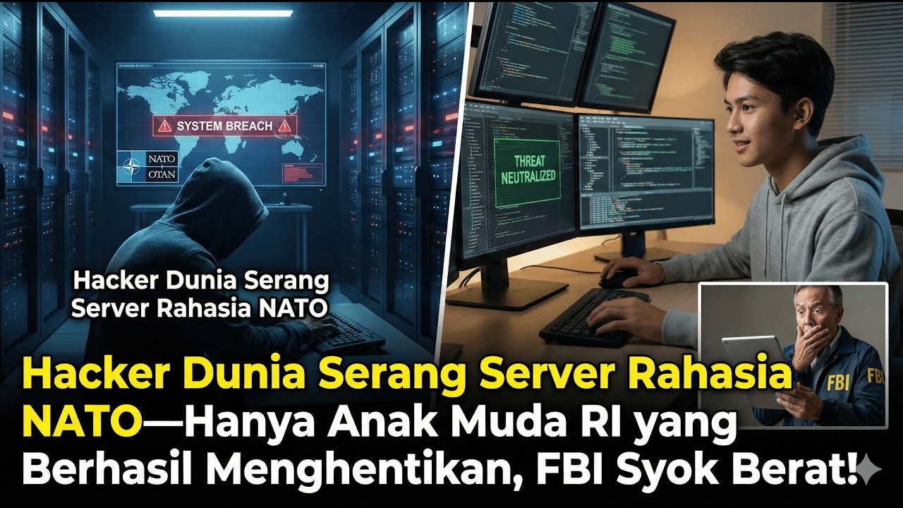 Hacker Dunia Serang Server Rahasia NATO—Hanya Anak Muda RI yang Berhasil Menghentikan FBI Syok Berat
