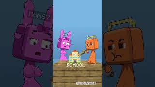 Minecraft Sprunki Mod Funny School Scenes #Digital Blocks #Beatbox #Short #usa #games #play