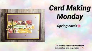 Card Making Monday #cardclasses #diycards #letsmakecards #cardtutorials