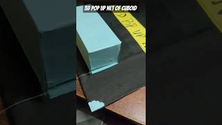 Celebrity 3D Pop Up Net of Cuboid / Rectangular Prism #trending #3d #cuboid #schoolactivity Net Worth