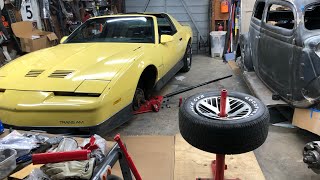 Garage update and 1985 Trans Am L69