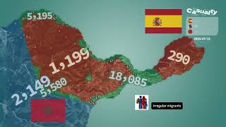2026 Moroccospain Border Incident Using Google Maps The Ceuta Border Crisis Explaine