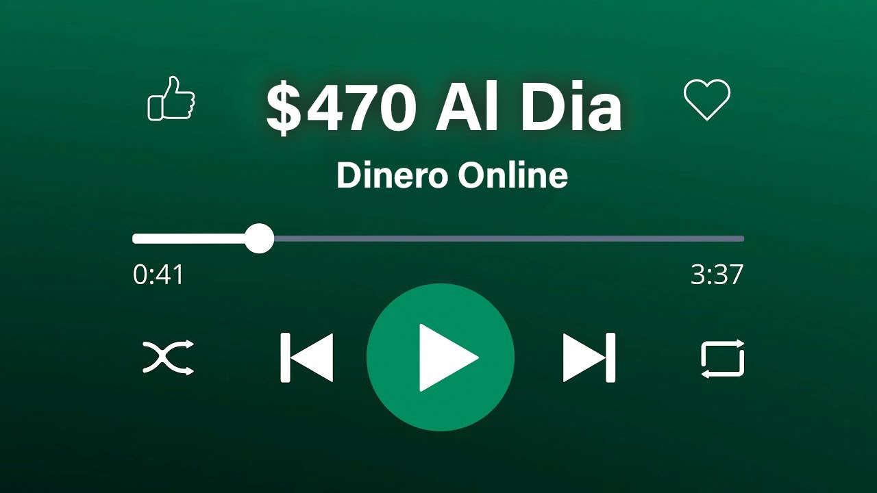 Recibe $470 AL DIA SOLO Escuchando Música!! GRATIS (Ganar dinero por