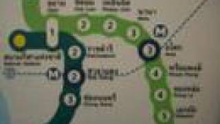 BTS SkyTrain Map * Bangkok