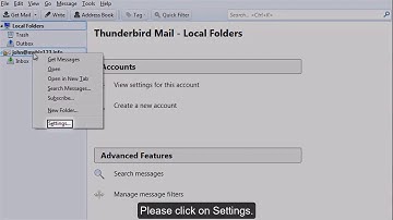 How To Delete an Email Account in ThunderBird