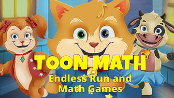 Toon Math: Endless Run and Math Games Gameplay Starter