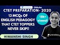 CTET Preparation 2020 l English Pedagogy l Practice session- 1 | Himanshi Singh | Unacademy Shiksha