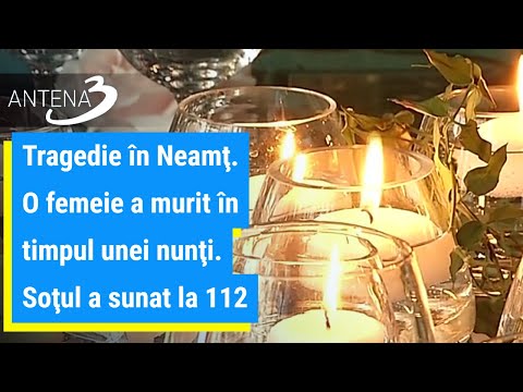 Tragedie în Neamţ. O femeie a murit în timpul unei nunţi. Soţul a sunat la 112