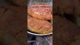 Best Dominican style  Tilapia in a Coconut butter sauce #food