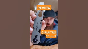 GIRIAITUS 10-in-1 Pry Bar Multitool REVIEW in Under 40seconds! #shorts #edcgear