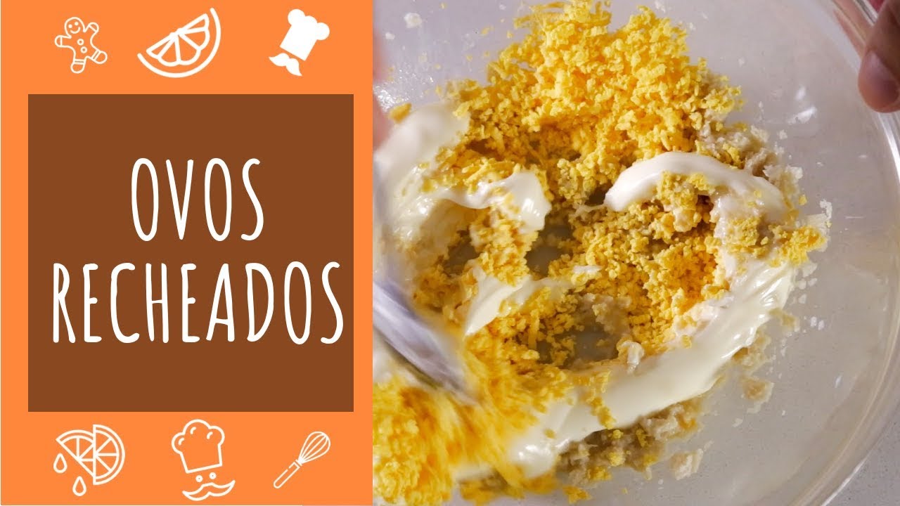 Receita de Ovos recheados