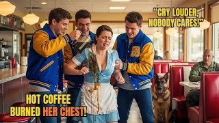 Bullies Harassed a Waitress and Poured Hot Coffee on Her — Then a Navy SEAL and His Dog Stepped In