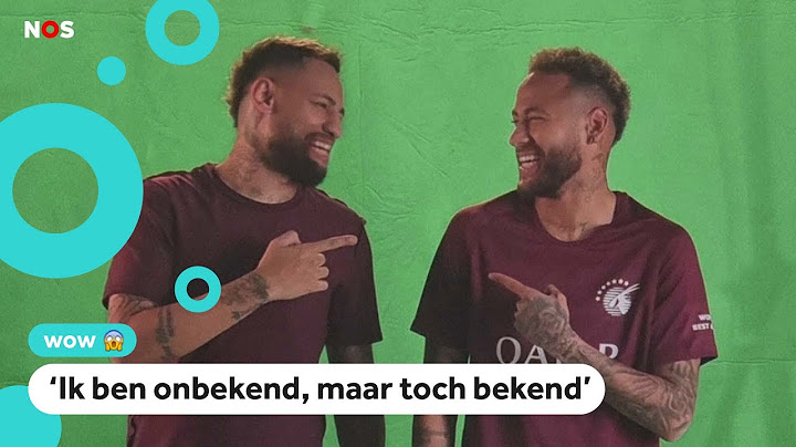 Dit is de dubbelganger van de Braziliaanse voetballer Neymar