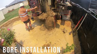 Drilling a Water Bore (Well) at Home