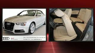 2015 Audi A5 TECHNIK CABRIOLET KEYLESS/ B&O/ NAVIGATION
