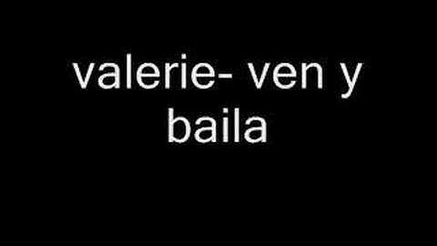 Valerie- Ven i baila