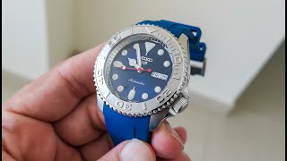 Seiko Yachtmaster Silver Mod - YouTube