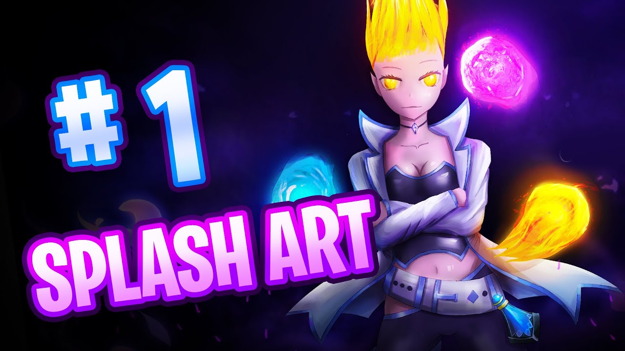 SPLASH ART #1 Dota 2 Invoker Fan art