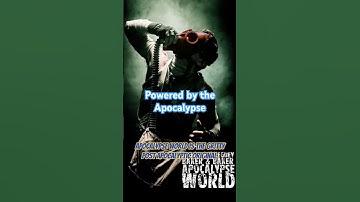 Powered by the Apocalypse #ttrpg #tabletopgaming #roleplaying