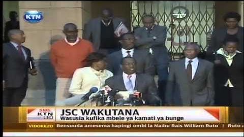 Wasusi Kufika Mbele ya Kamati ya Bunge