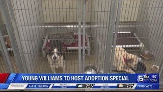Young-Williams hosting adoption special to clear shelter for runaway pets
