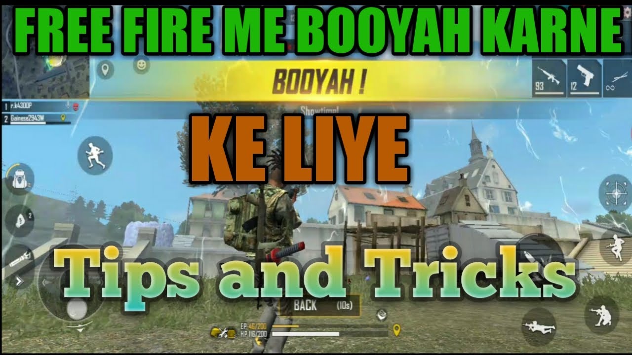 Free Fire Me Booyah Karne Ke Liye Tricks And Tips Legend