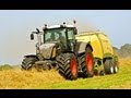 Fendt 826 Black Beauty and Krone Big Pack 1290XC - Hay Baling and Stacking