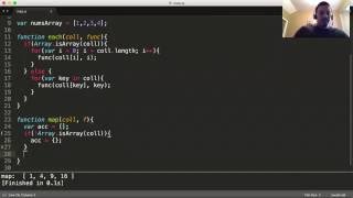 Each and Map (Javascript)