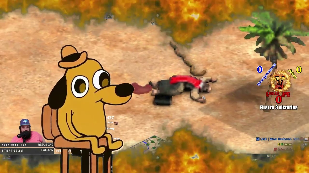 Wof5 Semi Finals - Jonas vs Wean Dinchester vs Lukas_AoE